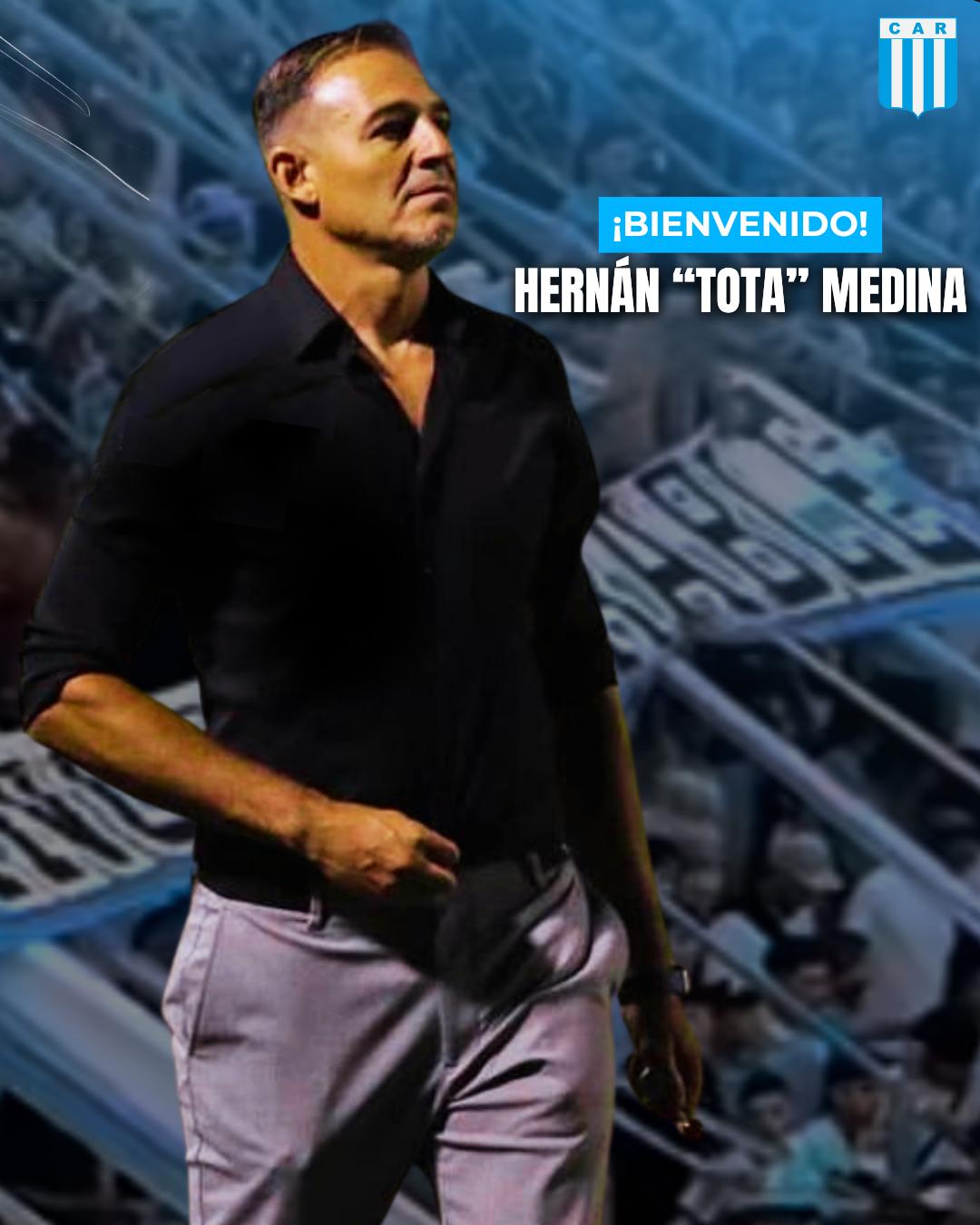 HERNAN «TOTA» MEDINA NUEVO DT